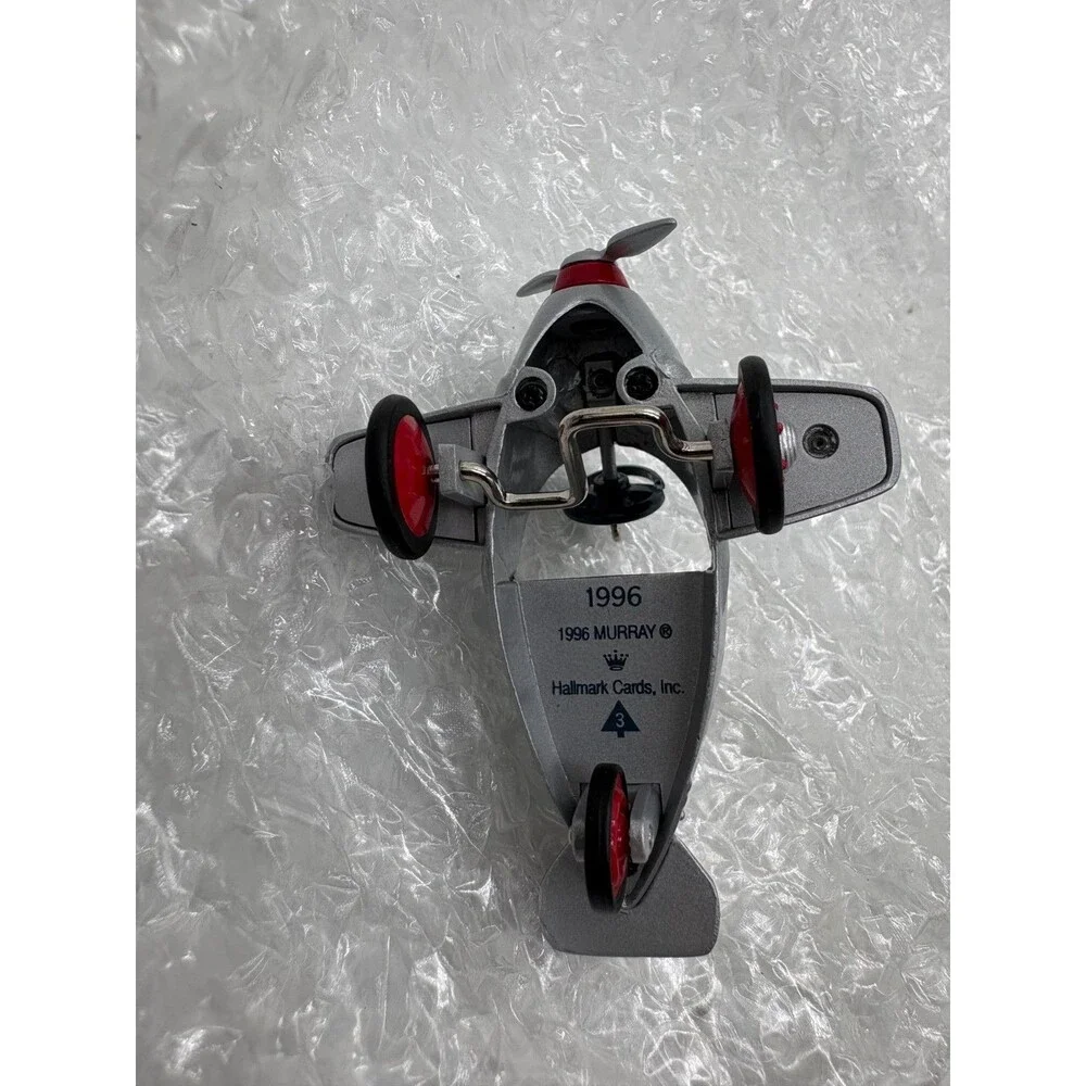1996 Hallmark Keepsake Ornament Kiddie Car Classics Murray Airplane Collector